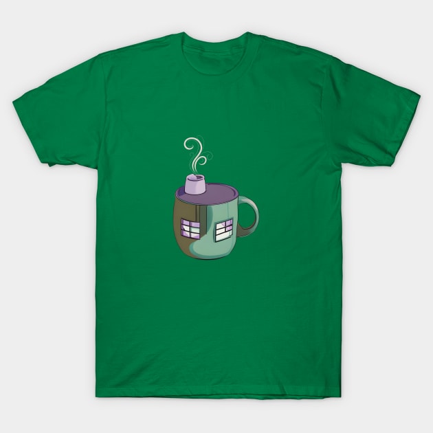 Coffee house T-Shirt by tubakubrashop